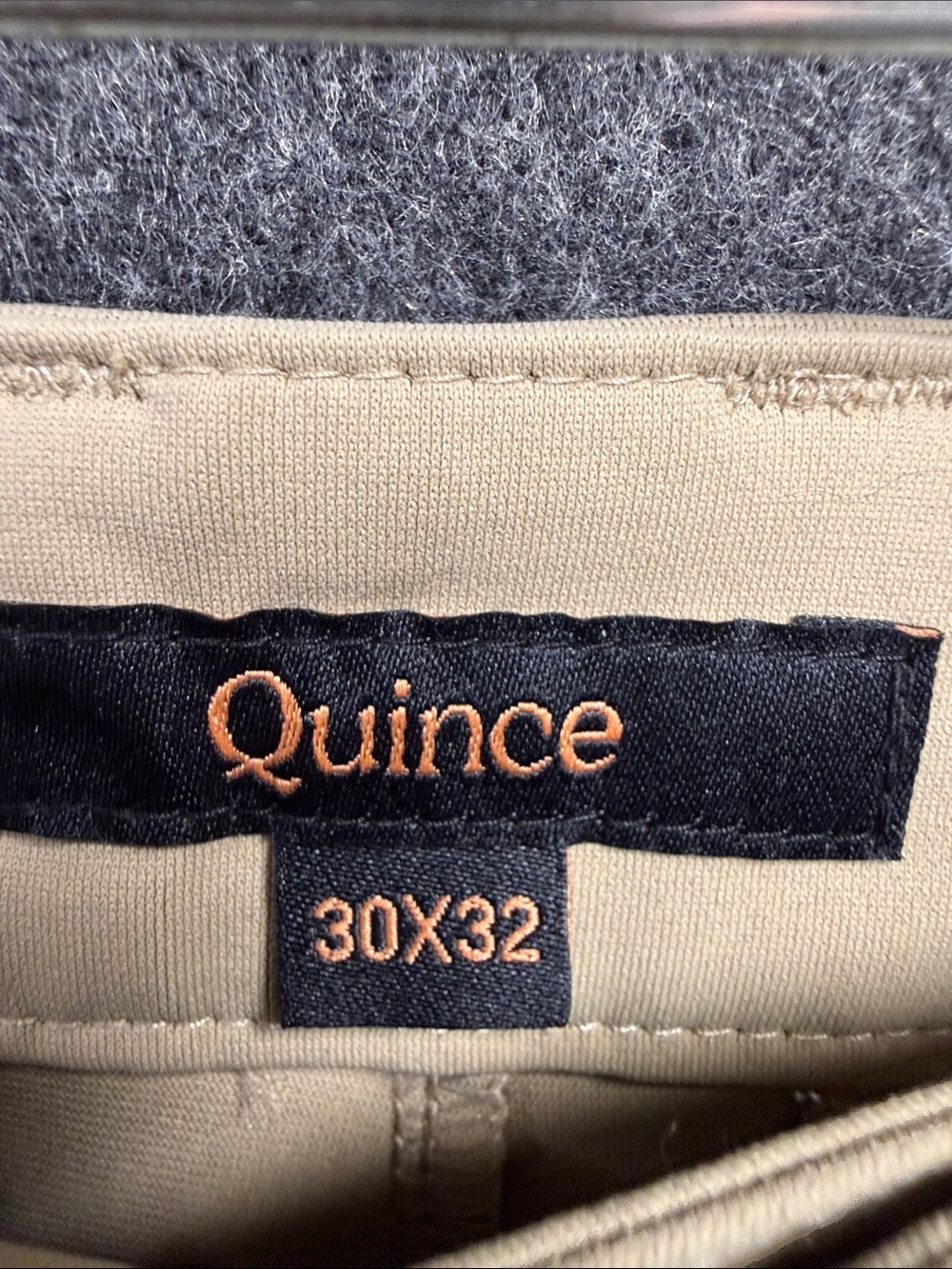 Quince Men's Chino Pants in Light Khaki - Picture 2 of 4